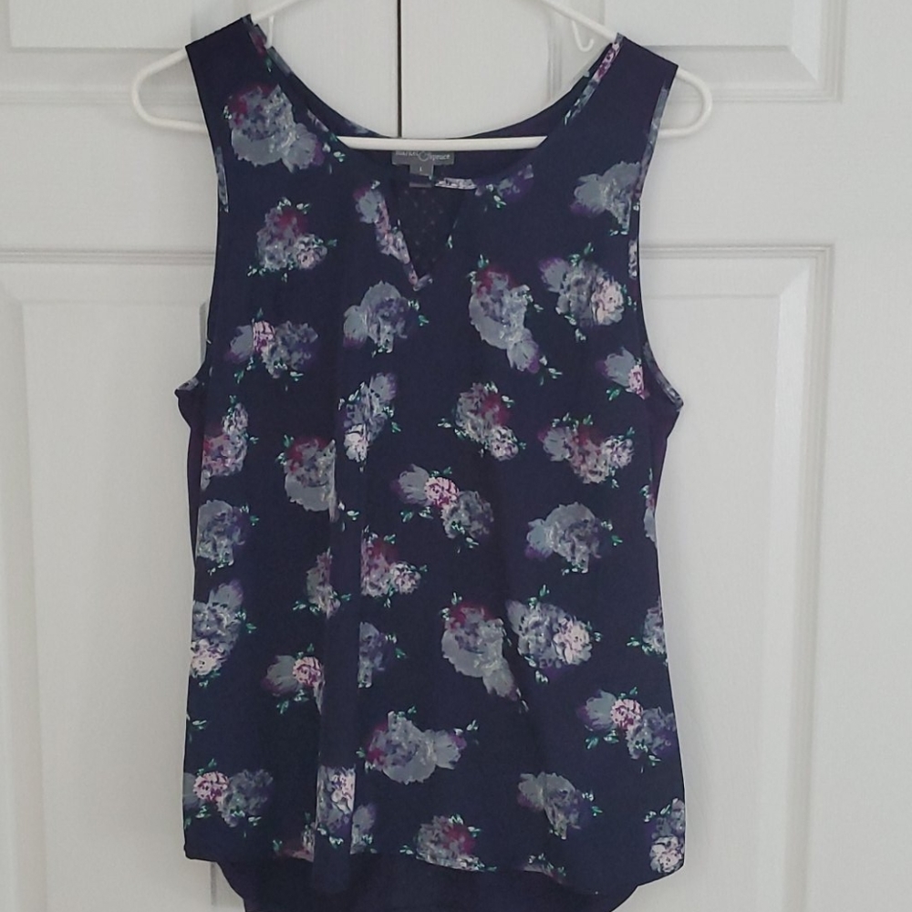 Market & Spruce Navy Tank